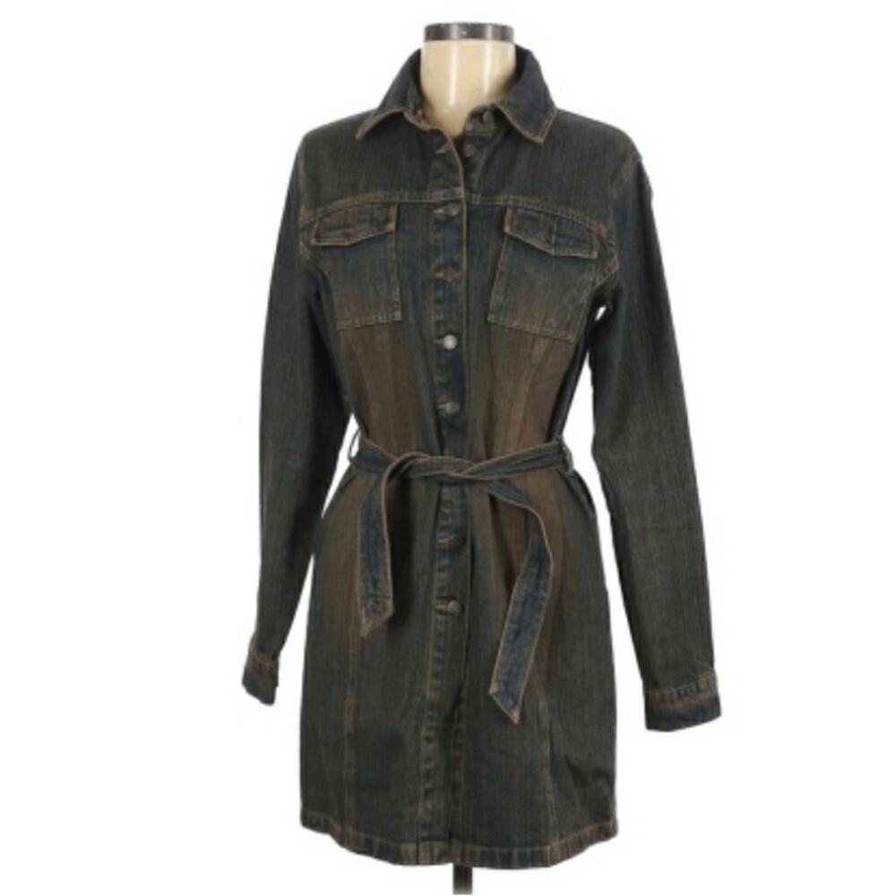 Buffalo by David‎ Bitton Denim Long Sleeve Jean Dress